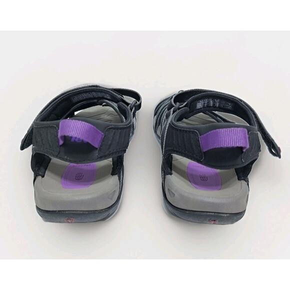 Teva Tirra Strappy Sandals Women's Size 9 Hiking Outdoors Purple Black  Trail - Picture 7 of 10